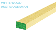 WHITEWOOD 2' x 3' x 13FT.